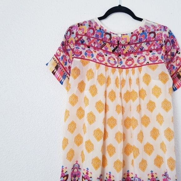 Anthropologie by Tanvi Kedia Narcisa Caltha Swing Dress XS - Picture 12 of 16